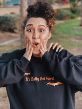 Load image into Gallery viewer, Batty-Long Sleeve Crewneck Sweatshirt
