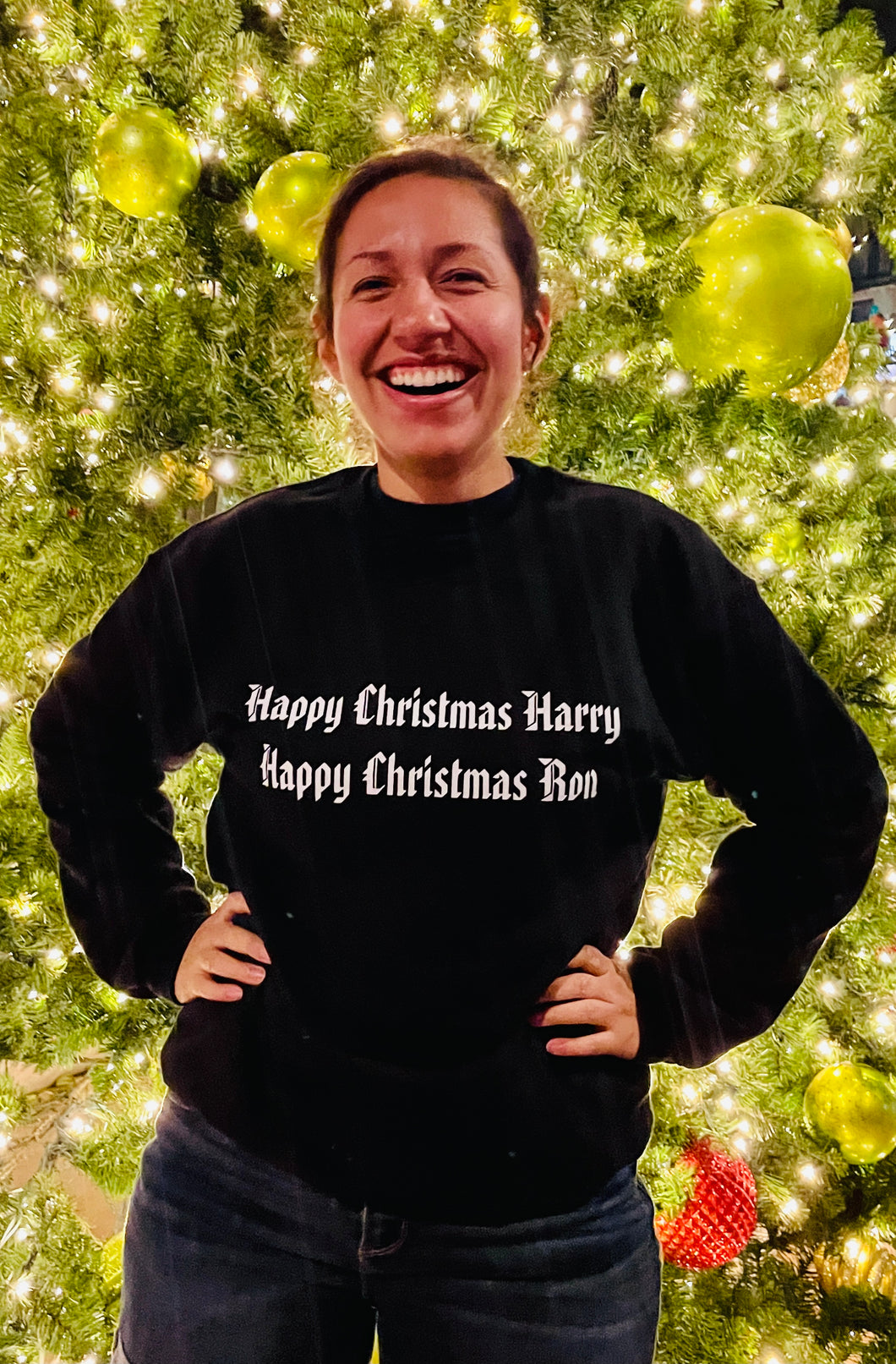 Happy Christmas Harry Crewneck